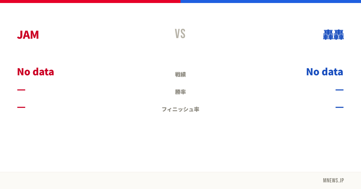 JAM vs 轟轟